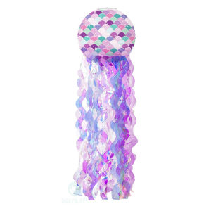 Jellyfish Paper Lantern For Mermaid Theme Birthday Party Decorations