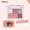 VEECCI Eyeshadow Palette Natural Glitter Matte - 5 Color. 