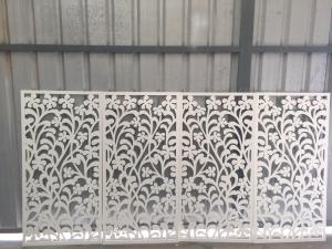 แผ่นพลาสวูด ฉลุลาย 60X120X1CM ลาย A-031