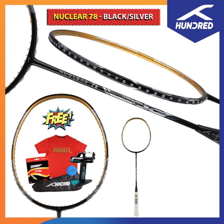HUNDRED Raket Nuclear 78 Raket Badminton Original | Lazada Indonesia
