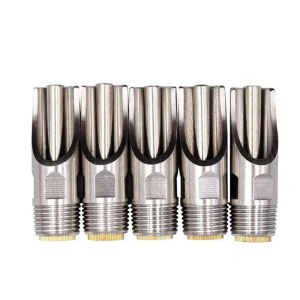 5 Pcs Pig Nipple Drinker 1/2" Stainless Steel Automatic Pig Nipple Water Drinker For Sows Piglets Drinking