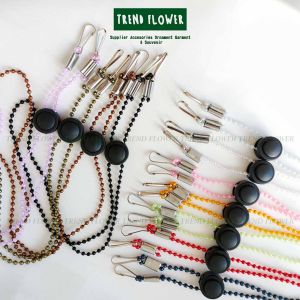 Strap Masker POLOS + STOPPER Kalung Masker Tali Masker Style Korea rantai masker cantolan masker