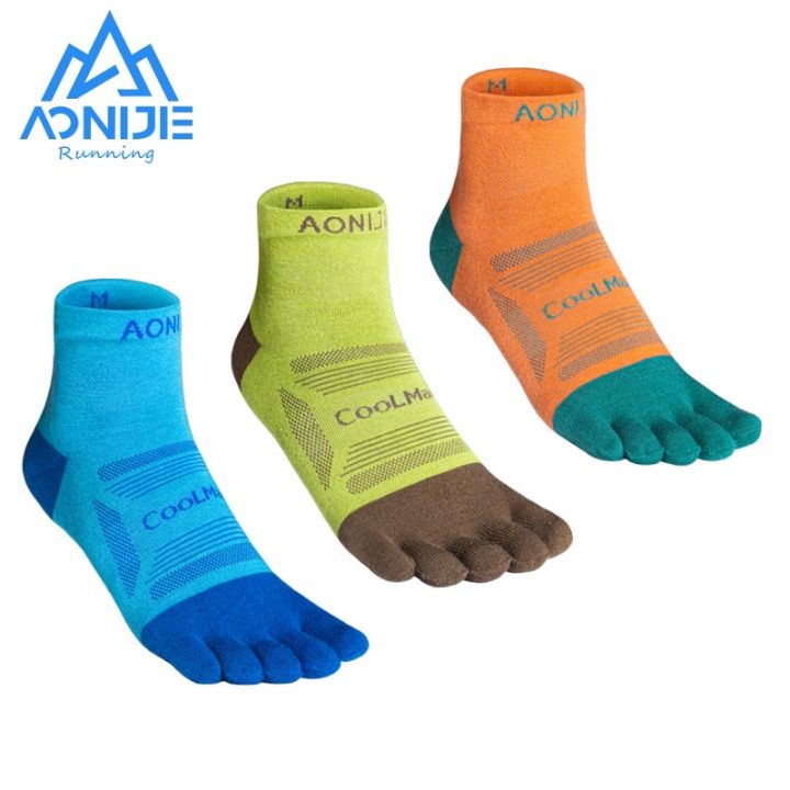 Pairs AONIJIE E4838 Running Toe Socks for Men and Women High Performance  Athletic Running Five Finger Ankle Socks E4837 Lazada