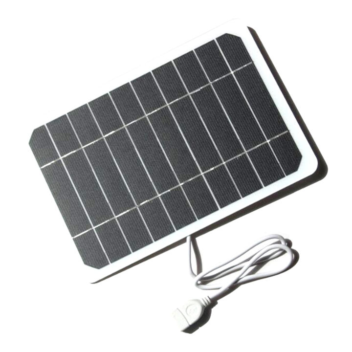 TDigitals 2W/5W 5V Small Solar Panel with USB DIY Monocrystalline ...