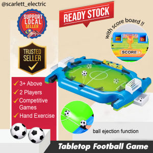 2 Players Tabletop Soccer Pinball Game Toys Interactive Play Competitive Football Sport Games / Permainan Bola Sepak