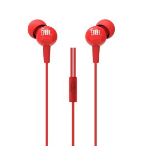 Original JBL 3.5mm Wired Bass Stereo HD Earphones for Android Mobile Phones Earbuds With Mic Headphones C100SI