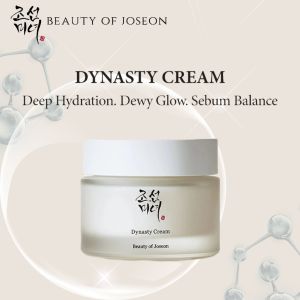 Beauty of Joseon Dynasty Cream 50ml | Firming & Nourishing Moisturizer with 29% Rice Bran & 5% Ginseng | Glass Skin Finish