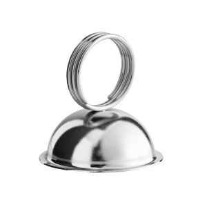 2PCS Standing Number Table Tipe Setengah Bola Stand Nomor Meja Stainless Steel Pernikahan Restoran