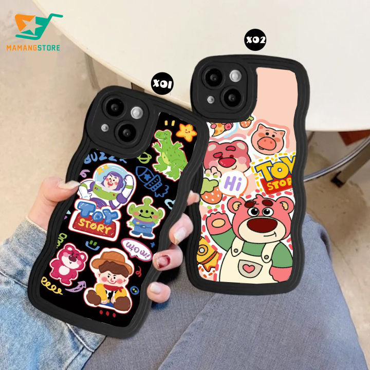 Mamangcase Softcase Gelombangwavy Case Oppo A1kc2a3sc1a5sa7a11ka12f9a16a17a17ka8 2405