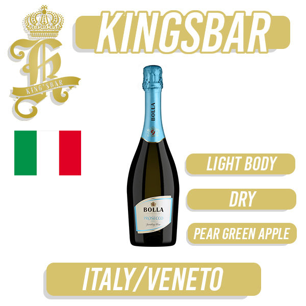 Bolla Prosecco DOC Spumante Extra Dry Sparkling Wine 750ml Lazada