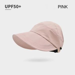 Women Sun Cap Fisherman Hat Hat Quick Dry Sun Visor Cap Can Hang A Mask Can Tie Ponytails Beach Cap Sun Protection Cap UV Protection for Summer Outdoor Travel