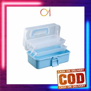 AI-C1050 Box Mainan Storage Box Serbaguna / Kotak Penyimpanan Kotak Obat 3 Tingkat Tool Box / Kotak