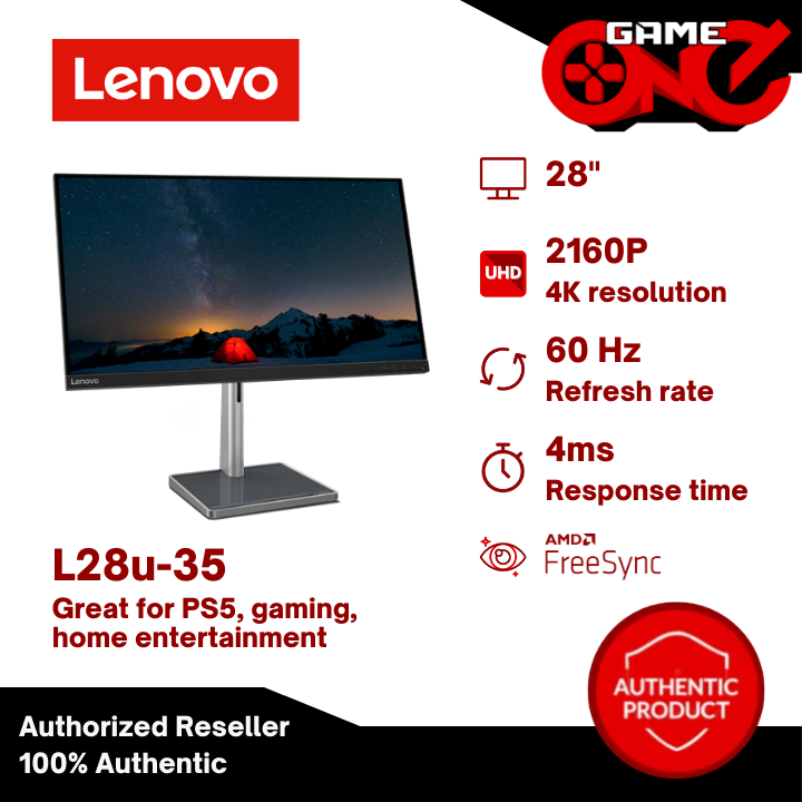Lenovo L28u-35 UHDモニター Lenovo L28u-35 28