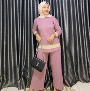 ONE SET AMIRA BAHAN RAJUT PREMIUM TERBARU BY ALYAZEA STORE