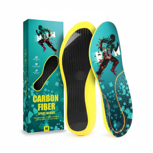 Carbon Fiber Arch Support Insoles for Basketball Sports High Rebound Elastic Insoles Strong Support2026