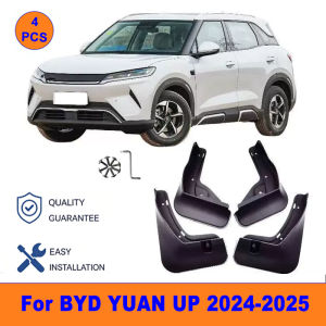 4Pcs Mud Flaps For BYD YUAN UP 2024-2025 - Splash Guards Front & Rear Wheel Fender Mudguards Car Exterior Protection Accessories
