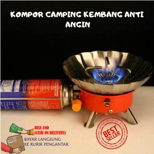 kompor portable KOMPOR CAMPING KEMBANG ANTI ANGIN