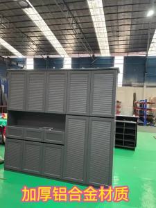 Shoe Cabinet Shoe Cabinet Outdoor Outdoor Storage Cabinet Waterproof And Sunscreen Aluminum Alloy Storage Cabinet