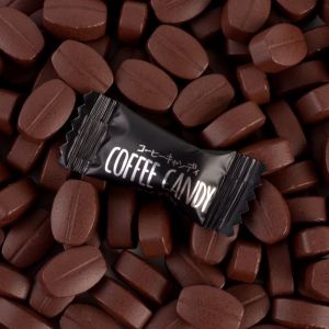 100 Pieces Extra Strong Instant Black Coffee Bean Candy Chewable Coffee Flavor Casual Snack