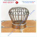 Cầu chắn rác sân thượng KAG-QC301 (ống D90), Cầu chặn rác Inox 304 đế thấp thả ống D90, cầu lưới lọc rác thoát nước mưa thoát nhanh sử dụng tốt. 