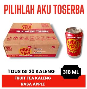 Fruit Tea Sosro APEL KALENG 318 ml - ( HARGA 1 DUS )