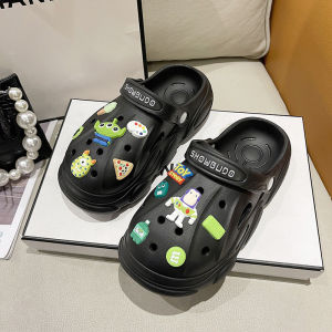 KDAShop อุ๊ยตายว้ายกริ๊ด💋 รองเท้าแตะพื้นหนา☺️ มาพร้อมกับตัวติดเก๋ๆ🫰 ลุยน้ำลุยฝนก็ไม่หวั่น💦 สีสวยสุดๆแม่✨