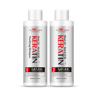 Magical Treatment Free Comb&120ml Magic Master Keratin Without Formalin Hair Treatment+Purifying Shampoo Hair Care Set2026