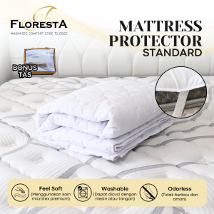 Mattress Protector Floresta Matras Protektor Pelindung Kasur - Tipe Standar