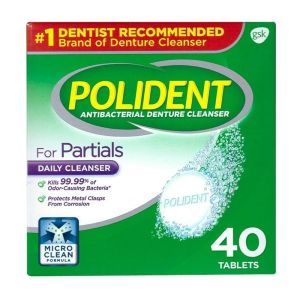Polident Polident Partials Denture Cleanser 40 Count
