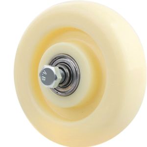 CHLOCH PU Nylon Bánh xe xoay Vòng bi đôi Khả năng chống mài mòn Bánh xe thay thế Chắc chắn Khả năng chịu tải cao Bánh xe lăn Dùng cho xe đẩy