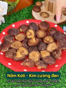 Nấm Kati Nấm Hương giòn rụm thơm ngon đồ ăn sấy khô đầy đủ dinh dưỡng cho mọi người