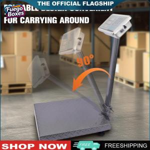 [Fuego Boxes]Computing Digital Platform Scale LCD Display Electronic Digital Bench Digital Floor Large Platform for Pricing Warehouse