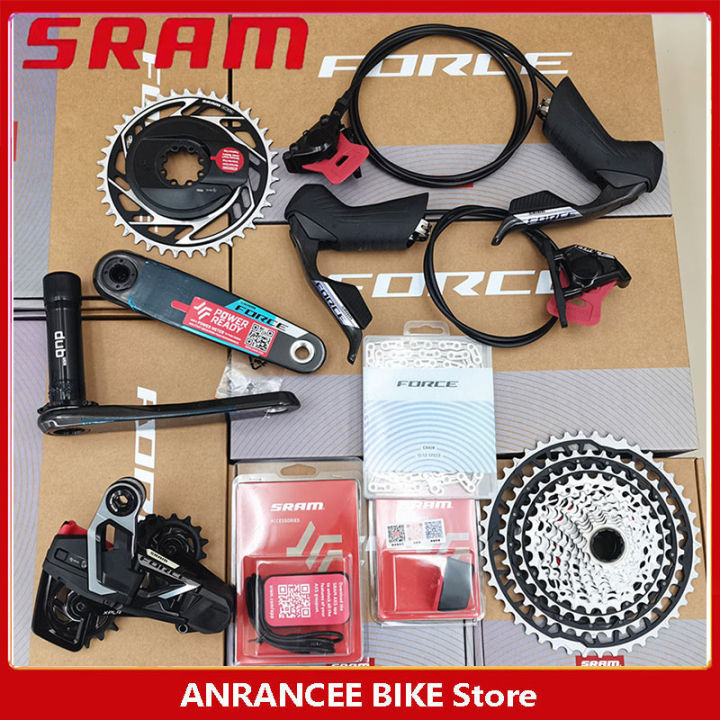 SRAM FORCE AXS E1 XPLR Electronic Power Groupset 1x13s Spider