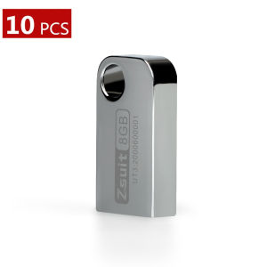 Z-suit New 10PCS/Lot Metal USB Flash Drive USB 3.0 4GB 16GB Customized LOGO USB Memory 128GB Pendrive 32GB U-Disk2026