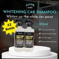 Triion 350ml Whitening White Car Shampoo Sabun Kereta Putih Stain Remover Watermark remover Super White. 
