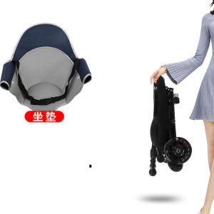 Baby Car Baby Walking Tool Foldable and Portable Childrens Tricycle Baby Baby Stroller Stroller Four-Wheeled Cart