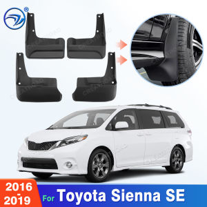 For Toyota Sienna SE 2016 2017 2018 2019 Fender Mudflaps Splash Guards Mudguards Mud Flaps Car Accessories