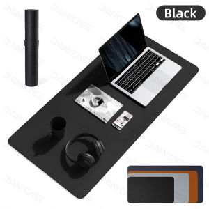 Large Size Office Desk Protector Mat PU Leather Waterproof Mouse Pad Desktop Keyboard Desk Pad Gaming Mousepad PC Accessories