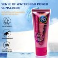 MOCHI [SET OF 3PCS] Kiss Rose Facial Sunscreen SPF90+++ Sunscreen Cream High Protection UV PLUS 60ml. 