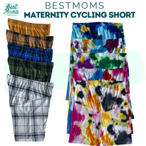 Bestmoms - Maternity Nursing Cycling Shorts PRINTED