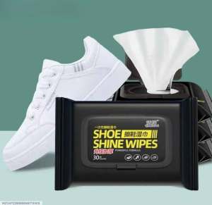 **Top Selling** 2025 NEW Premium Shoe Cleaning Wipes – 80pcs/Pack Quick & Easy Sneaker Cleaner Multi-Purpose Wet Wipes for Shoes Bags & Accessories Removes Dirt Mud & Stains Gentle & Effective Care Lap Pembersihan Kasut Premium – 80pcs/pek 擦鞋湿巾