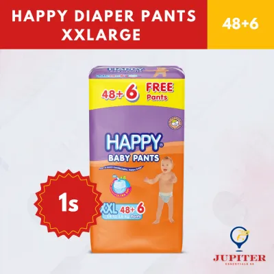 Happy Diaper Pants XXL 48s