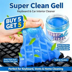 Buy 5 get 5 Car Cleaning Glue Slime Cup Holders Sticky Jelly Gel Compound Dust Wiper Cleaner Slime