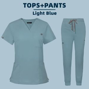 Operating Room Uniform Scrubs Working Scrubs Set Supplies Nurse Dental Suit Workwear