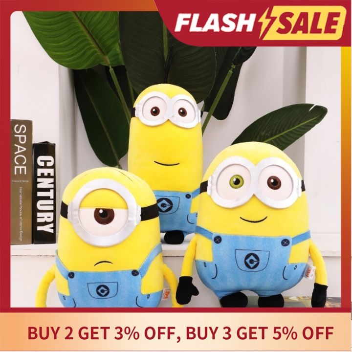 Original Minions Bob Stuart Kevin Toy Plush Doll Stuffed Toys for