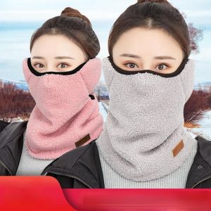 CHARMST Women Men Face Plush Earmuff Ear Protection Women Scarf Neck Tube Scarf Cycling Face Scarf Winter Neck