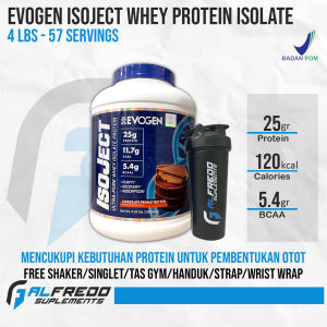 Evogen Isoject 4 Lbs Whey Protein Isolate by Hany Rambod Ultra Filtered Whey