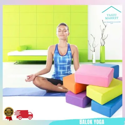 Yoga Brick Balok Yoga Yoga Block Yoga Brick Perlengkapan Yoga Pilates