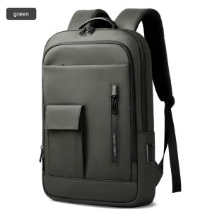 HK Slim 15.6 Laptop Backpack Mens Business Backpacks with USB Port Lightweight Work Bag for College Daily Travel Backpack