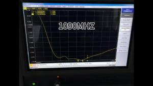 1090MHz ADS-B Antenna Fiberglass Outdoor Telemetering Remote Sensing Antennas N Male Supports FlightAware Piawarehan 5M Cable